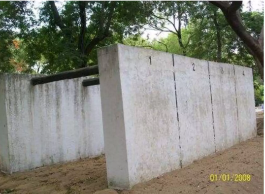 Double Wall obstacle